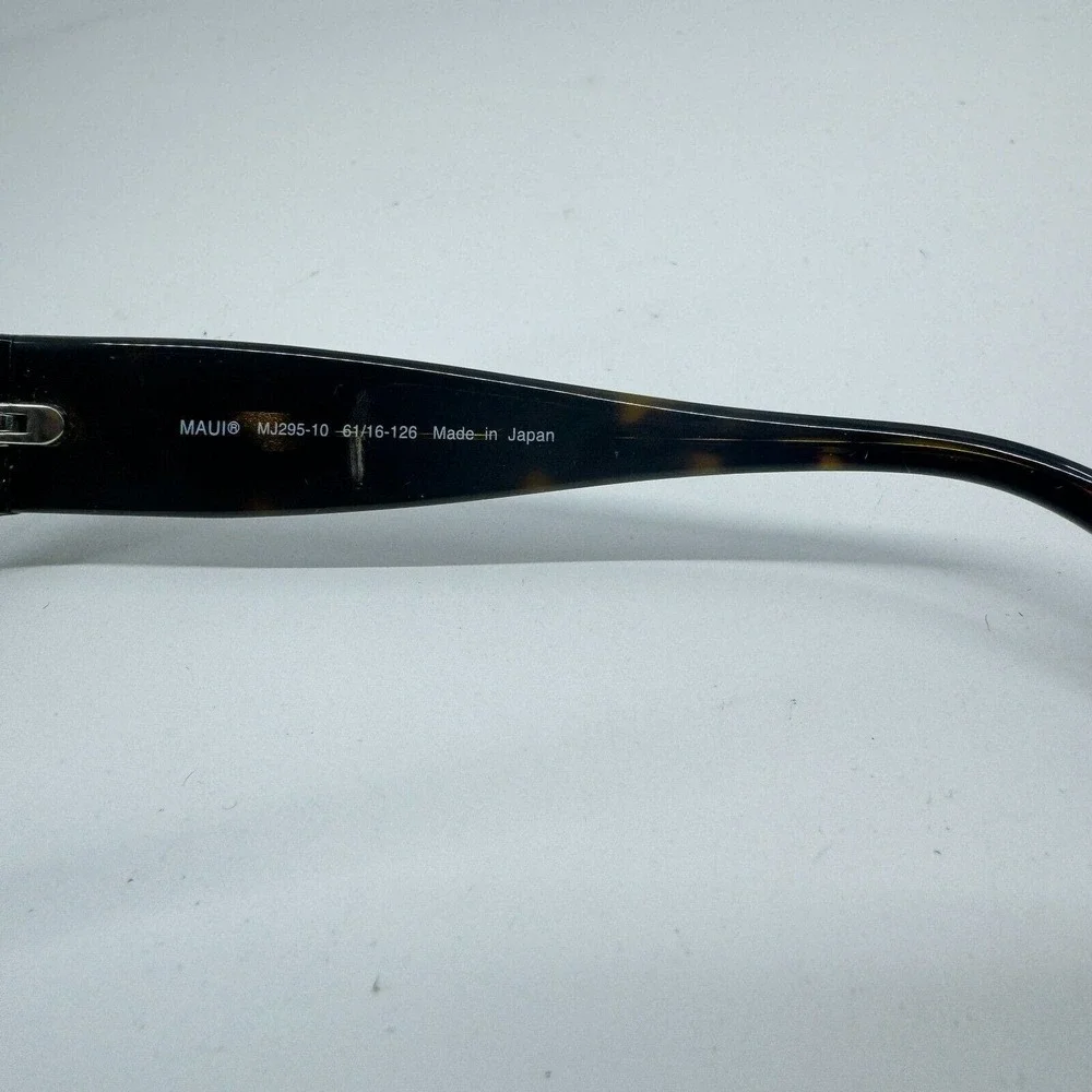 Maui Jim Nalani‎ MJ295-10 Brown Tortoise Sunglasses Frame 61-16-126 Japan H11244